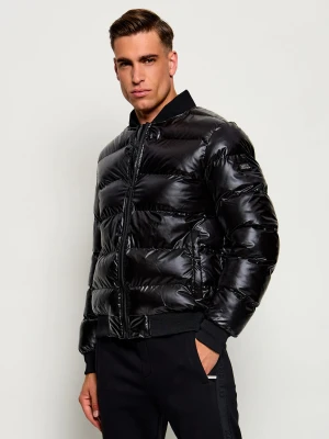 Karl Lagerfeld Kurtka bomber | Regular Fit czarny