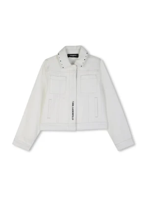 Karl Lagerfeld kurtka jeansowa dziecięca