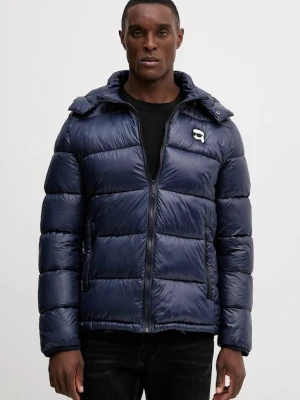 Karl Lagerfeld kurtka kolor granatowy zimowa 554590.505022