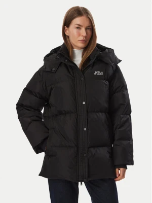 KARL LAGERFELD Kurtka zimowa B4W15060 Czarny Regular Fit
