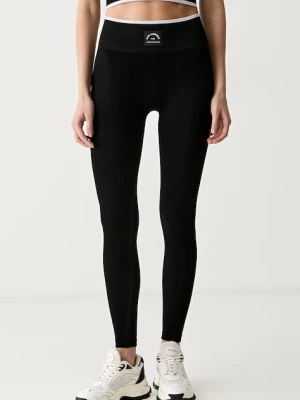 Karl Lagerfeld legginsy damskie czarny