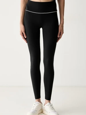 Karl Lagerfeld legginsy damskie czarny