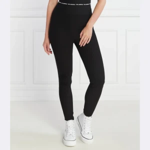 Karl Lagerfeld Legginsy jersey punto | Extra slim fit