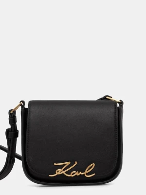 Karl Lagerfeld listonoszka damska z imitacji skóry K/SIGNATURE