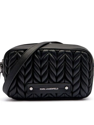 Karl Lagerfeld Listonoszka k/weave czarny