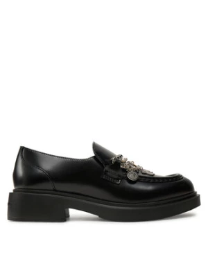 KARL LAGERFELD Loafersy KL41214 Czarny