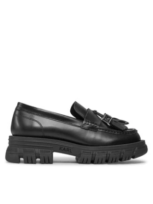 KARL LAGERFELD Loafersy KL43814 Czarny