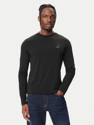 KARL LAGERFELD Longsleeve 755048 564235 Czarny Regular Fit