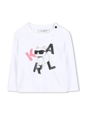 Karl Lagerfeld longsleeve bawełniany dziecięcy