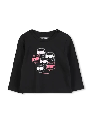 Karl Lagerfeld longsleeve bawełniany dziecięcy