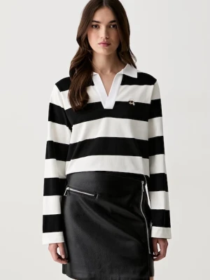 Karl Lagerfeld longsleeve damski bawełniany IKON