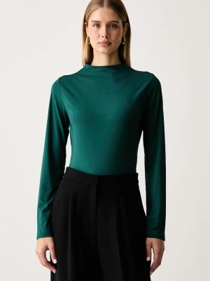 Karl Lagerfeld longsleeve damski zielony