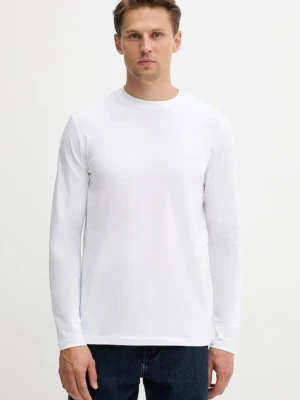 Karl Lagerfeld longsleeve kolor biały gładki 554221.755020
