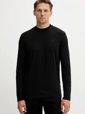 Karl Lagerfeld longsleeve kolor czarny gładki 554221.755020