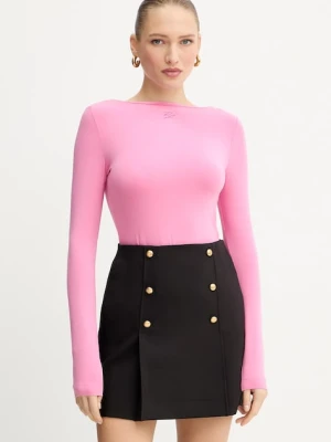 Karl Lagerfeld longsleeve kolor różowy A4W17045