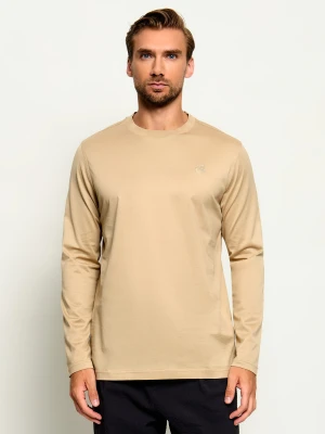 Karl Lagerfeld Longsleeve | Regular Fit beżowy