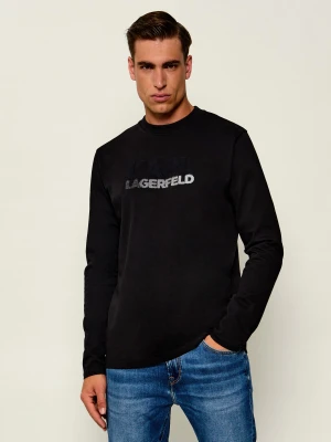 Karl Lagerfeld Longsleeve | Regular Fit czarny