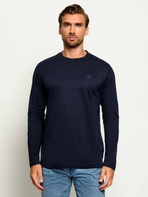 Karl Lagerfeld Longsleeve | Regular Fit granatowy