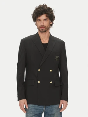 KARL LAGERFELD Marynarka 155102 552037 Czarny Slim Fit