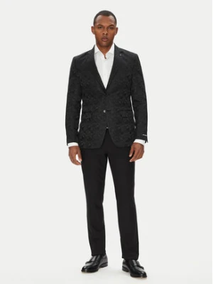 KARL LAGERFELD Marynarka 155200 553038 Czarny Slim Fit