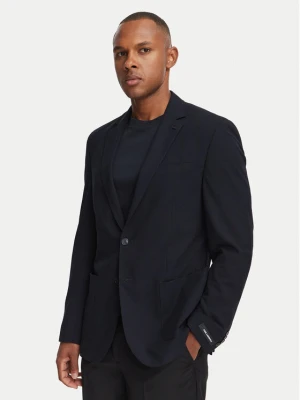 KARL LAGERFELD Marynarka 155280-562034 Granatowy Slim Fit