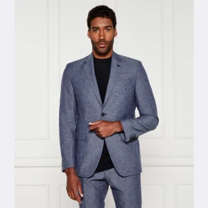 Karl Lagerfeld Marynarka CLEVER | Regular Fit | z dodatkiem lnu