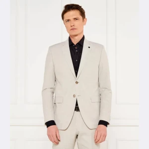 Karl Lagerfeld Marynarka CLEVER | Regular Fit | z dodatkiem lnu