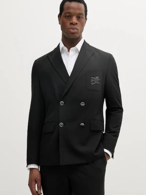 Karl Lagerfeld marynarka męska kolor czarny 552037.155102