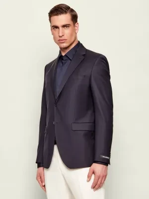Karl Lagerfeld Marynarka | Slim Fit | z dodatkiem wełny