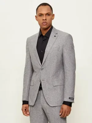 Karl Lagerfeld Marynarka TRACE | Modern fit | z dodatkiem lnu