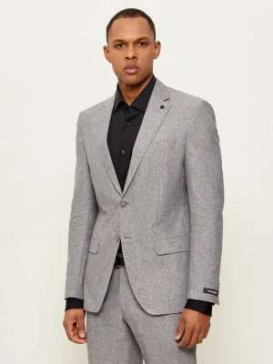 Karl Lagerfeld Marynarka TRACE | Modern fit | z dodatkiem lnu