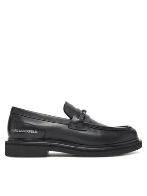 KARL LAGERFELD Mokasyny Kingston KL12215 Czarny