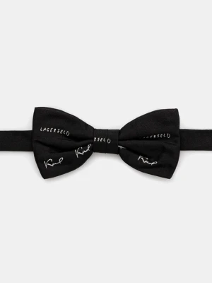 Karl Lagerfeld mucha jedwabna kolor czarny 553151.805200