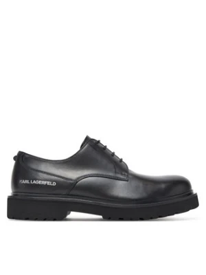 KARL LAGERFELD Oxfordy Kontest II KL12425 Czarny