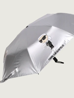 Karl Lagerfeld Parasol Ikon srebrny