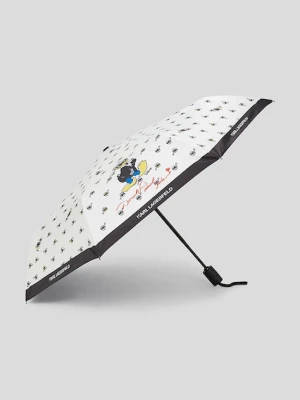 Karl Lagerfeld parasol KL X DISNEY kolor biały A3W50096