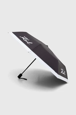 Karl Lagerfeld parasol kolor czarny 245W3899