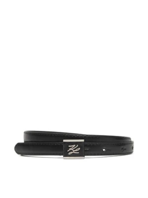 KARL LAGERFELD Pasek Damski B1W33074 Czarny
