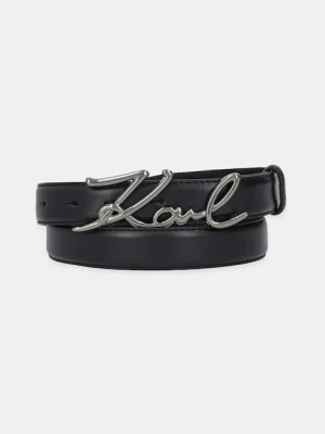 Karl Lagerfeld pasek damski kolor czarny A1W33205