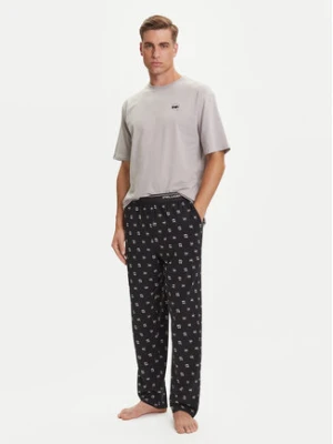 KARL LAGERFELD Piżama A3M45002 Szary Regular Fit