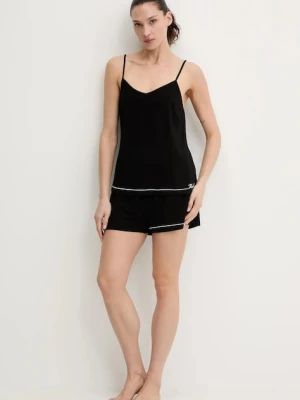 Karl Lagerfeld piżama damska kolor czarny B1W45011