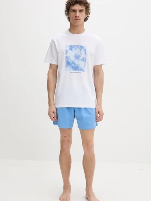 Karl Lagerfeld Piżama dwuczęściowa męska bawełniana z elastanem