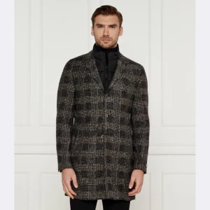 Karl Lagerfeld Płaszcz 2w1 | z dodatkiem wełny