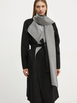 Karl Lagerfeld płaszcz wełniany dwustronny