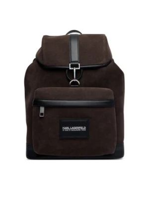 KARL LAGERFELD Plecak B2M30194 Brązowy ciemny