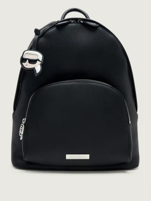 Karl Lagerfeld Plecak Ikon Pebble czarny