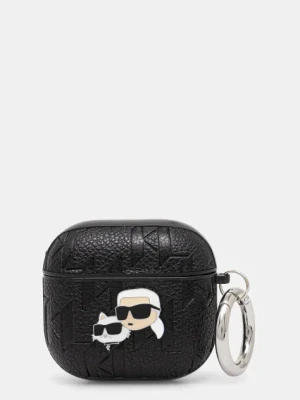 Karl Lagerfeld pokrowiec na airpods 4 kolor czarny KLA4PGKCPK