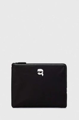 Karl Lagerfeld pokrowiec na laptopa kolor czarny
