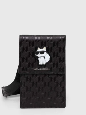 Karl Lagerfeld pokrowiec na telefon kolor czarny