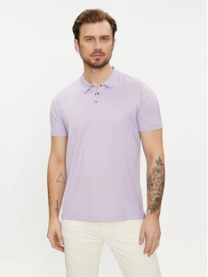 KARL LAGERFELD Polo 745000 542200 Fioletowy Regular Fit